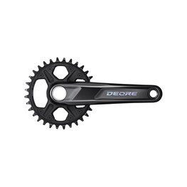SHIMANO kľuky s prevodníkom - DEORE M6100 175mm 32 - čierna