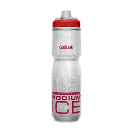 CAMELBAK Cyklistická fľaša na vodu - PODIUM ICE 0,62L - červená