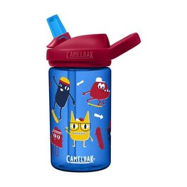 CAMELBAK Cyklistická fľaša na vodu - EDDY+ KIDS 0,4L - červená/modrá
