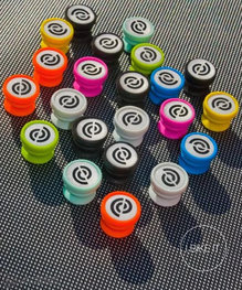 BIKERIBBON gripy - JELLY - ružová