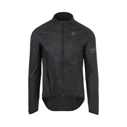 AGU Cyklistická vetruodolná bunda - ESSENTIAL WIND - čierna