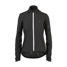 AGU Cyklistická zateplená bunda - ESSENTIAL RAIN LADY - čierna