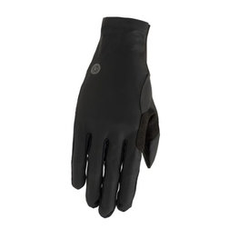 AGU Cyklistické rukavice dlhoprsté - RACEDAY WINDPROOF - čierna