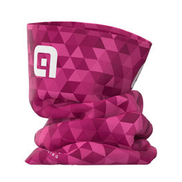 ALÉ Cyklistický nákrčník - TRIANGLES - fialová/ružová