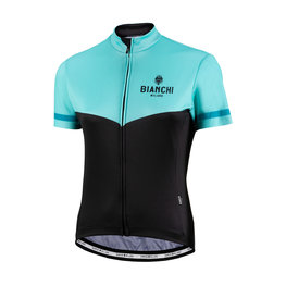 BIANCHI MILANO Cyklistický dres s krátkym rukávom - GINOSA LADY - modrá/čierna