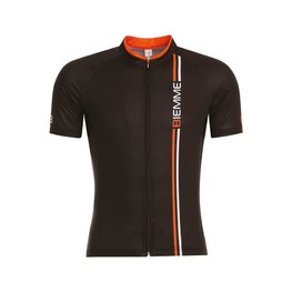 Cyklistický dres s krátkym rukávom - BLADE  - oranžová/čierna