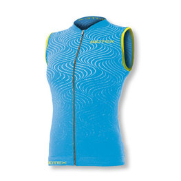 BIOTEX Cyklistický dres bez rukávov - SOFFIO LADY - svetlo modrá