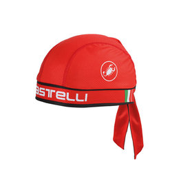 CASTELLI Cyklistická bandana - LIGHT HEAD - červená