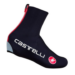 CASTELLI Cyklistické návleky na tretry - DILUVIO C - čierna