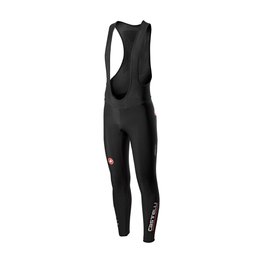 CASTELLI Cyklistické nohavice dlhé s trakmi - MENO 2 WINTER - čierna