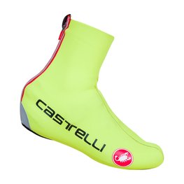 CASTELLI Cyklistické návleky na tretry - DILUVIO C - žltá