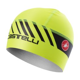 CASTELLI Cyklistická čiapka - ARRIVO 3 THERMO - žltá