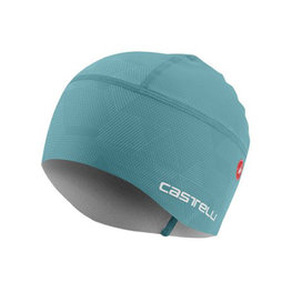 CASTELLI Cyklistická čiapka - PRO THERMAL W - svetlo modrá