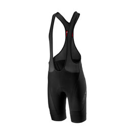 CASTELLI Cyklistické nohavice krátke s trakmi - ENDURANCE 2 - čierna