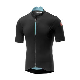 CASTELLI Cyklistický dres s krátkym rukávom - ESPRESSO - šedá
