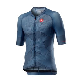 CASTELLI Cyklistický dres s krátkym rukávom - CLIMBER'S 3.0 - modrá