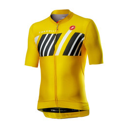 CASTELLI Cyklistický dres s krátkym rukávom - HORS CATEGORIE - žltá