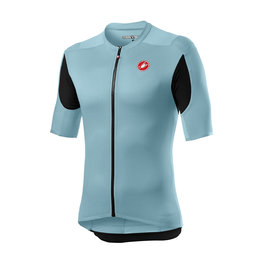 CASTELLI Cyklistický dres s krátkym rukávom - SUPERLEGGERA 2 - šedá/čierna