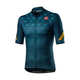 CASTELLI Cyklistický dres s krátkym rukávom - AVANTI - modrá