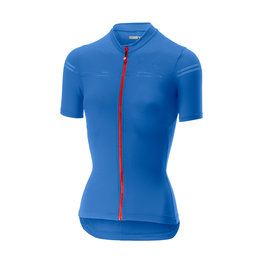 CASTELLI Cyklistický dres s krátkym rukávom - PROMESSA 2.0 LADY - modrá