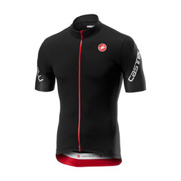 CASTELLI Cyklistický dres s krátkym rukávom - ENTRATA 3.0 - čierna/červená