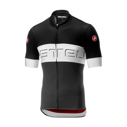 CASTELLI Cyklistický dres s krátkym rukávom - PROLOGO VI - béžová/čierna/šedá