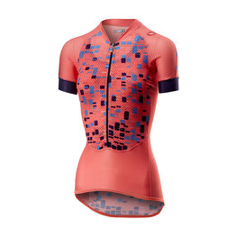 CASTELLI Cyklistický dres s krátkym rukávom - CLIMBER'S LADY - ružová