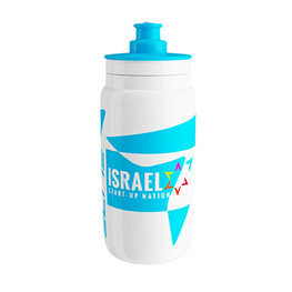 Cyklistická fľaša na vodu - ISRAEL 2020 550 ml - svetlo modrá/biela
