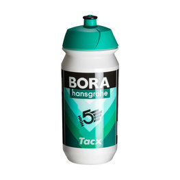 Cyklistická fľaša na vodu - BORA 2019 500 ml - biela/zelená