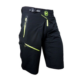 HAVEN Cyklistické nohavice krátke bez trakov - ENERGIZER II - čierna