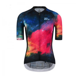 MONTON Cyklistický dres s krátkym rukávom - UNIVERSE LADY - viacfarebná
