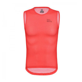 MONTON Cyklistické tričko bez rukávov - SUNDAY - červená