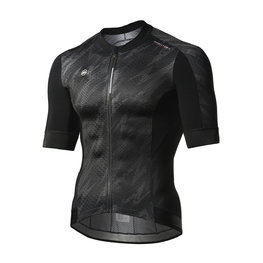MONTON Cyklistický dres s krátkym rukávom - TRANQUILITY - čierna