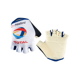 NALINI Cyklistické rukavice krátkoprsté - DIRECT ENERGIE 2020 - biela