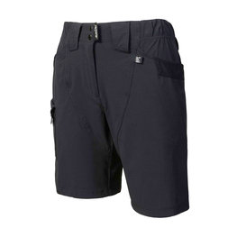 NALINI Cyklistické nohavice krátke bez trakov - AHS GREEN LADY MTB - čierna