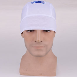 Cyklistická bandana - FDJ 2018 - biela