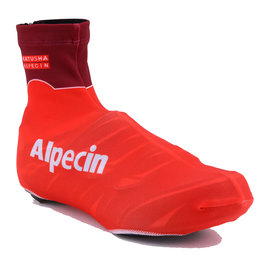 Cyklistické návleky na tretry - KATUSHA 2018 - bordová/červená