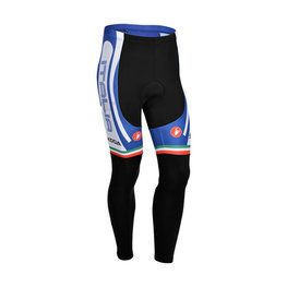 Cyklistické nohavice dlhé bez trakov - CARVELO 2013 WINTER - modrá/čierna