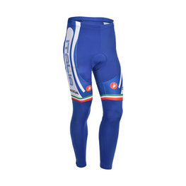 Cyklistické nohavice dlhé bez trakov - CARVELO 2013 SUMMER - modrá