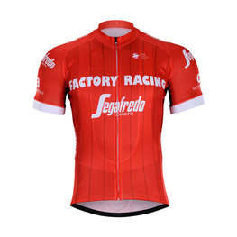 Cyklistický dres s krátkym rukávom - TREK 2018 - červená