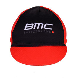 BONAVELO Cyklistická čiapka - BMC 2018 - červená/čierna