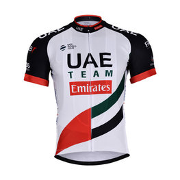 BONAVELO Cyklistický dres s krátkym rukávom - UAE 2018 - čierna/červená/biela