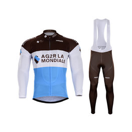 BONAVELO set - AG2R 2018 SUMMER - hnedá/biela/modrá