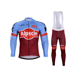BONAVELO set - KATUSHA 2018 WINTER - modrá/bordová
