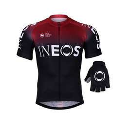 BONAVELO Cyklistický mega set - INEOS 2019 - čierna/bordová