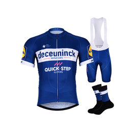 BONAVELO Cyklistický mega set - QUICKSTEP 2019 - modrá