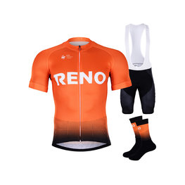 BONAVELO Cyklistický mega set - CCC RENO 2019 - čierna/oranžová