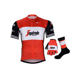 BONAVELO Cyklistický mega set - TREK 2019 - čierna/červená