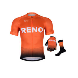 BONAVELO Cyklistický mega set - CCC RENO 2019 - čierna/oranžová