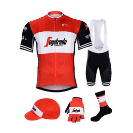 BONAVELO Cyklistický mega set - TREK 2019 - červená/čierna